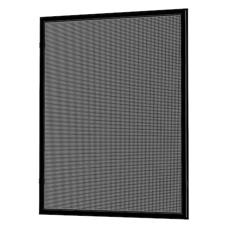 Ritescreen 34 in W x 28 in H Casement Window Screen, CA4, BetterVue Mesh, Black CA4-L48-MSBV-L00-H28-W34